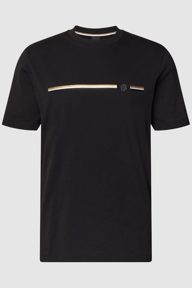 ΜΠΛΟΥΖΑ T-SHIRT BOSS - 001 ΜΑΥΡΟ